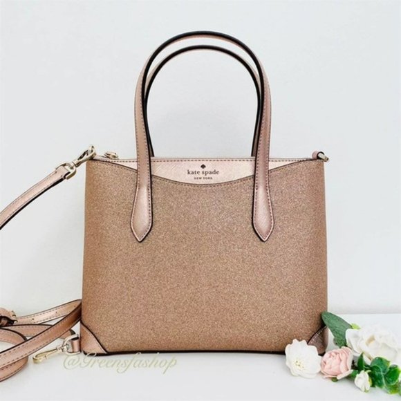 kate spade Handbags - Kate Spade purse Shimmy Glitter Satchel Crossbody bag